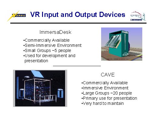 VR and Output Devices